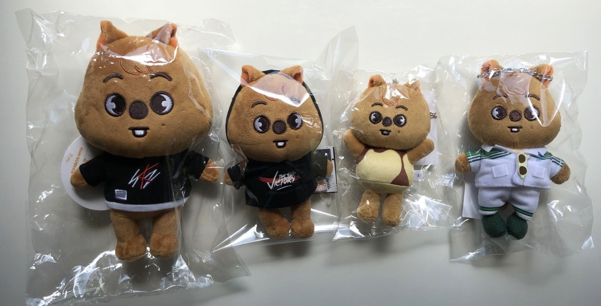 Stray Kids Han Skzoo Original Mini Plush & Bag Charm Mascot set
