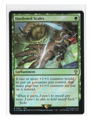 Hardened Scales (Surge Foil) R MTG FF Collector Commander 307 NM