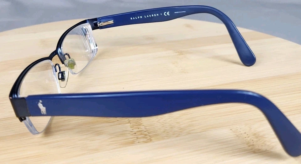 MARCOS AUTÉNTICOS POLO RALPH LAUREN PH 1158 9119 AZUL GUNMETAL 53-17 Foto 4 de 4