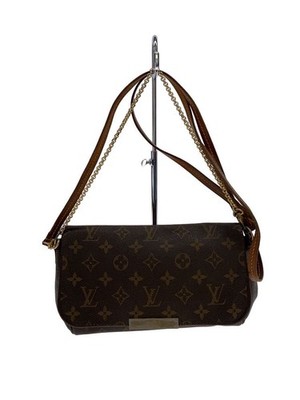 LOUIS VUITTON Shoulder bag Favourite MM Monogram canvas PVC BRW M40718 Used
