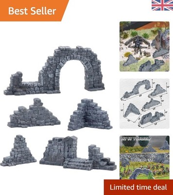 Vielseitige Miniatur Landschaft Ruinen Steinmauern - Zum Selbermachen Handwerk Wargaming Zubehör