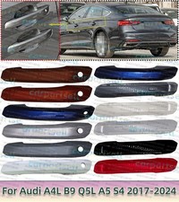 Cubierta exterior de manija de puerta exterior para Audi A4L B9 Q5L A5 S4 2017-2024