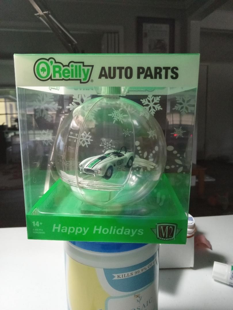 2025 M2 MACHINES O'REILLY AUTO PARTS ORNAMENT 1965 SHELBY 427