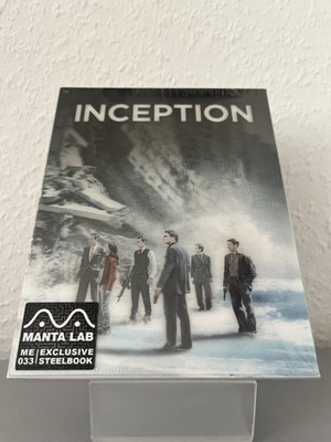 Inception Manta Lab Lenticular Fullslip 4K WEA Steelbook OVP