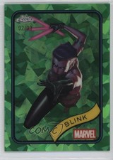 2025 Topps Chrome Marvel Comics Sapphire Green 92/99 Blink #48 0kg8