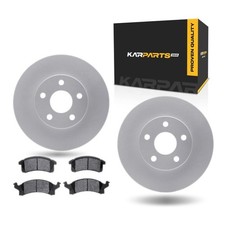 For Oldsmobile Cutlass Calais 1990 1991 Disc Brake Set Front Cast Iron Rotor