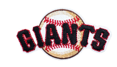 San Francisco Giants MLB Baseball Team Logo zum Aufbügeln Aufnäher Patch USA