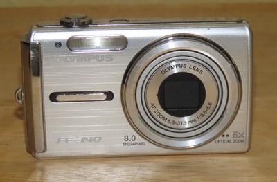 Olympus FE-340 8.0MP Digital Camera for PARTS/REPAIR