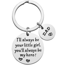 Father s Day Gift - Dad Gifts from Daughter for Birthday FREE, Silver