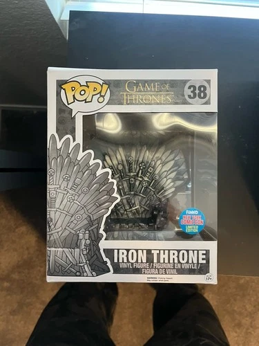 Funko Pop! Vinyl 6 in: Game of Thrones - Iron Throne NYCC Hot Topic  38