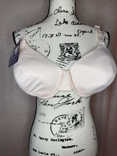 Curvation 40DD Bra Underwire Back Smoothing 5304528 Pink New Lined Lace Sexy