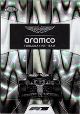 2025 Topps Chrome Formula 1 #178 Aston Martin Aramco F1 TeamBlack RayWave