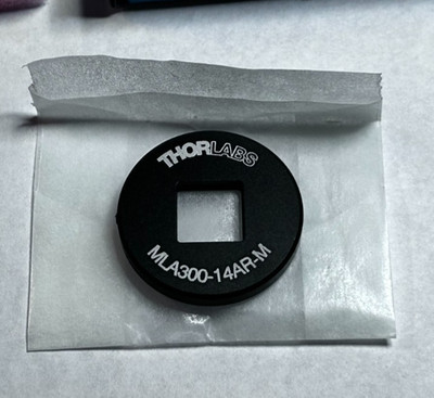 THORLABS Ø1'' Mounted Lens Array, 400 - 900 nm AR Coating, Pitch = 300 µm, f = 14