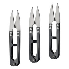 3 Pack 4.1 Inch Sewing Scissors Yarn Thread Snips Black DIY Projects