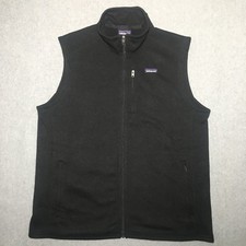 Patagonia Vest Mens XXL Black Better Sweater ...
