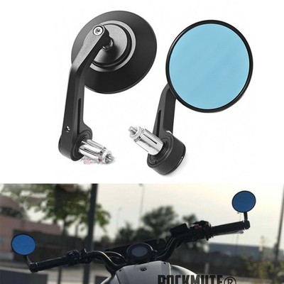 Handle Bar End Rearview Side Mirrors For Trident 660 STREET TWIN Speed Four