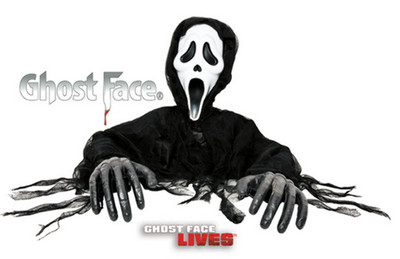 Wicked Ghost Face Gravebreaker Scream Fun World Partydeko Schwarz MPN FW-91100GF
