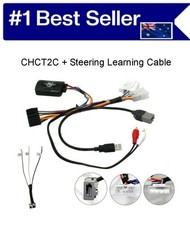 PEUGEOT 107 2005-2014 STEERING WHEEL INTERFACE + LEARNING CABLE AERPRO CHCT2C