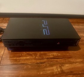 SONY PLAYSTATION 2 (PS2) FAT BUNDLE W/ 3 GAMES, CABLES & MEMORY CARD - WORKING