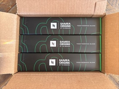 Nespresso Vertuo Samra Origins by The Weekend Togetherness 3 sleeves New- 30CT