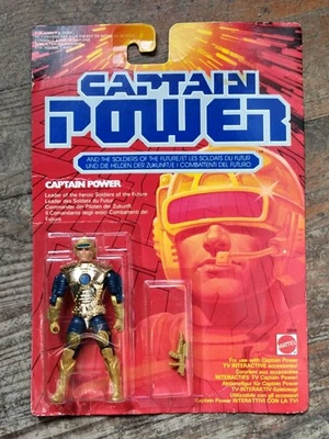 Figurine Captain Power et les Soldats du Futur Vintage Mattel 1987 no MOTU A-14 - Photo 1/2