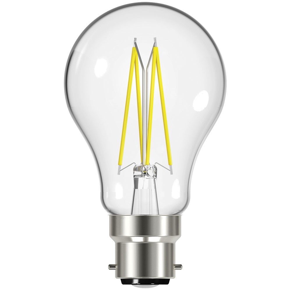 Energizer® LED BC (B22) GLS Filament Non-Dim Bulb Warm White 806lm 6.7W