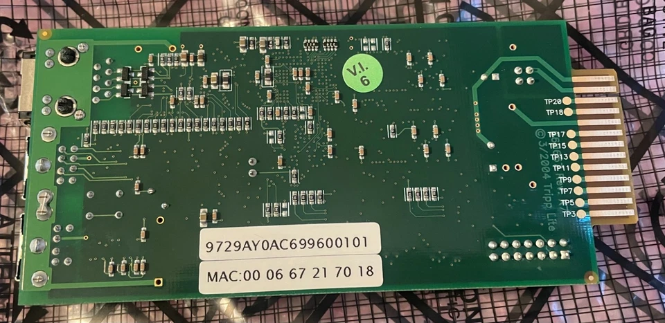 Tripp-Lite SNMP Management Accessory Card, SmartPro/ SmartOnline UPS SNMPWEBCARD - Image 4 of 4