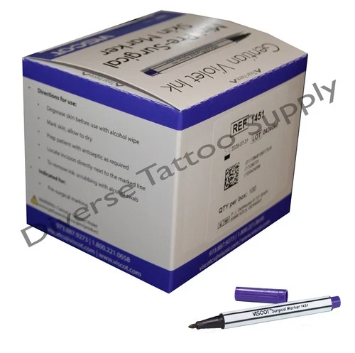 Mini Tattoo Piercing Markers Stencil Skin Scribe - product listing photo