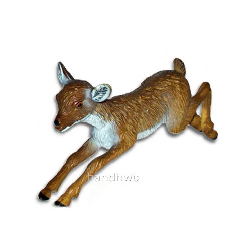 AAA 52009 Whitetail Deer Fawn Leaping Baby Animal Toy Model Figurine - NIP