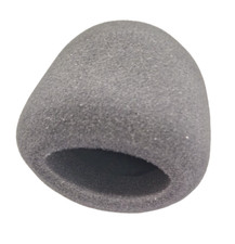 Headphone Microphone Blower Headphone Mic Ice Cream Type SM58 Sponge Black Windproof