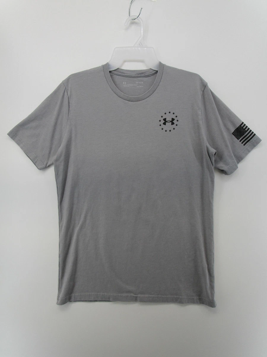 Under armour t shirts silver deals