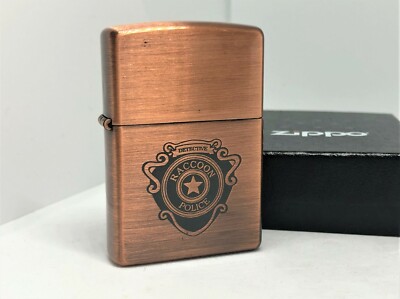 バイオハザード zippo RACOON POLICE プレミアム ちょ ブロンズ