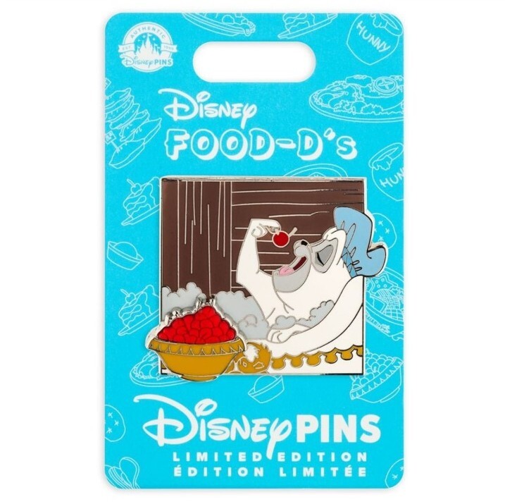 New Carded Disney Parks Food-D's Limited Edition Pins Percy Pocahontas Cherries
