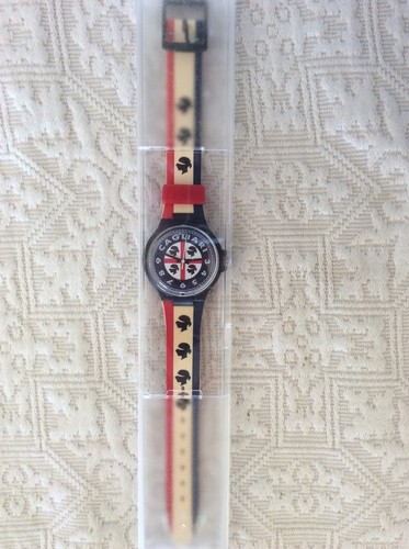 OROLOGIO CALCIO DA POLSO ANNI '80 - FOOTBALL WATCH - NUOVO IN SCATOLA -  CAGLIARI | eBay