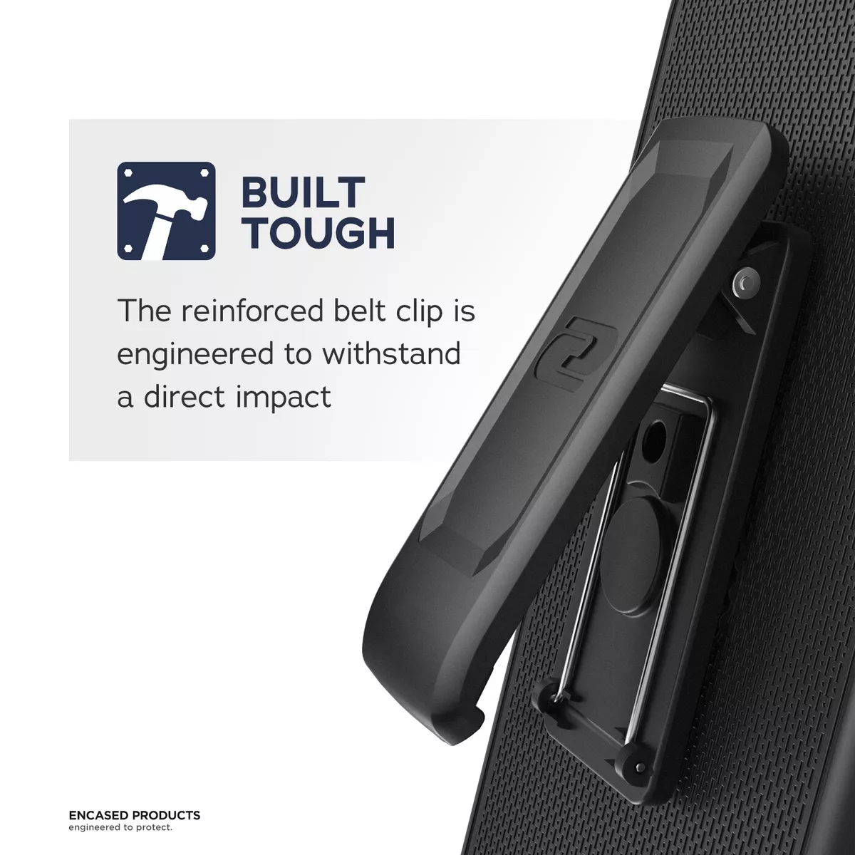 Lifeproof case with clearance clip