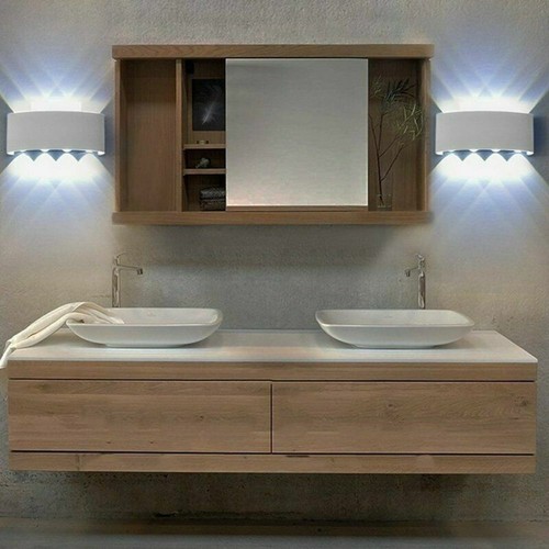 LED Wall Light Up Down Indoor Outdoor Room Sconce Lamp Modern Lighting Fixtures - Picture 4 of 34
