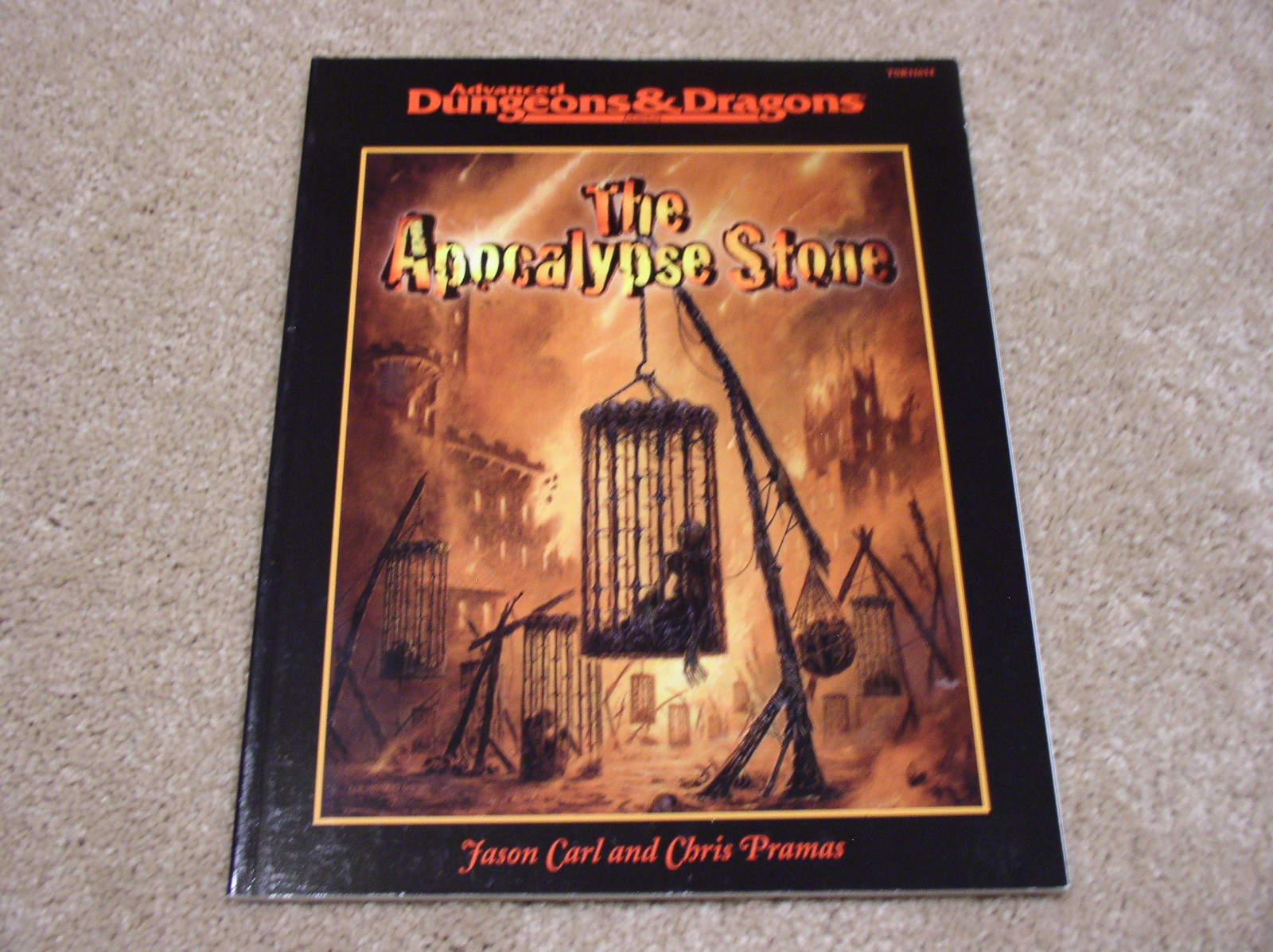AD&D The Apocalypse Stone adventure AD&D The Apocalypse Stone adventure