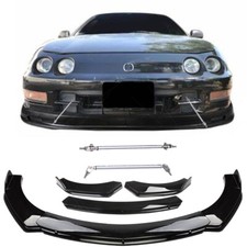Car Front Bumper Chin Lip Splitter Spoiler For 94-97 Acura Integra Gs Rs Dc2 Tr Car Front Bumper Chin Lip Splitter Spoiler For 94-97 Acura Integra Gs Rs Dc2 Tr