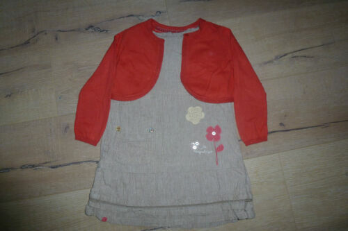 Ensemble 3 Pièces Bébé Fille - Tunique, Jeans, Chaussettes - Motif Petit Mouton - 3 Mois - Neuf