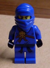 Lego Ninja Ninjago Figur Jay blau Samurai Kä...
