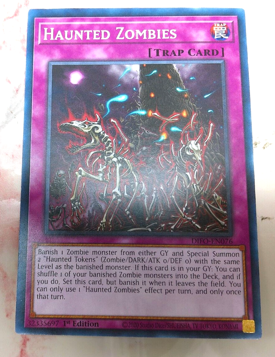 yugioh zombie trap cards Yu-Gi-Oh! - Anti-Spell Fragrance - SR07-EN039 - Common - 1st Edition Mint / near mint condition trading card Zombie Support - Realistic Cards