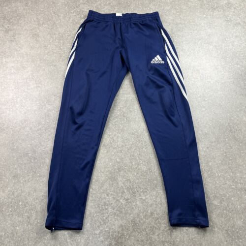 Adidas Climalite Navy Running Track Pants Men’s Size S / M Damaged - Picture 1 of 8