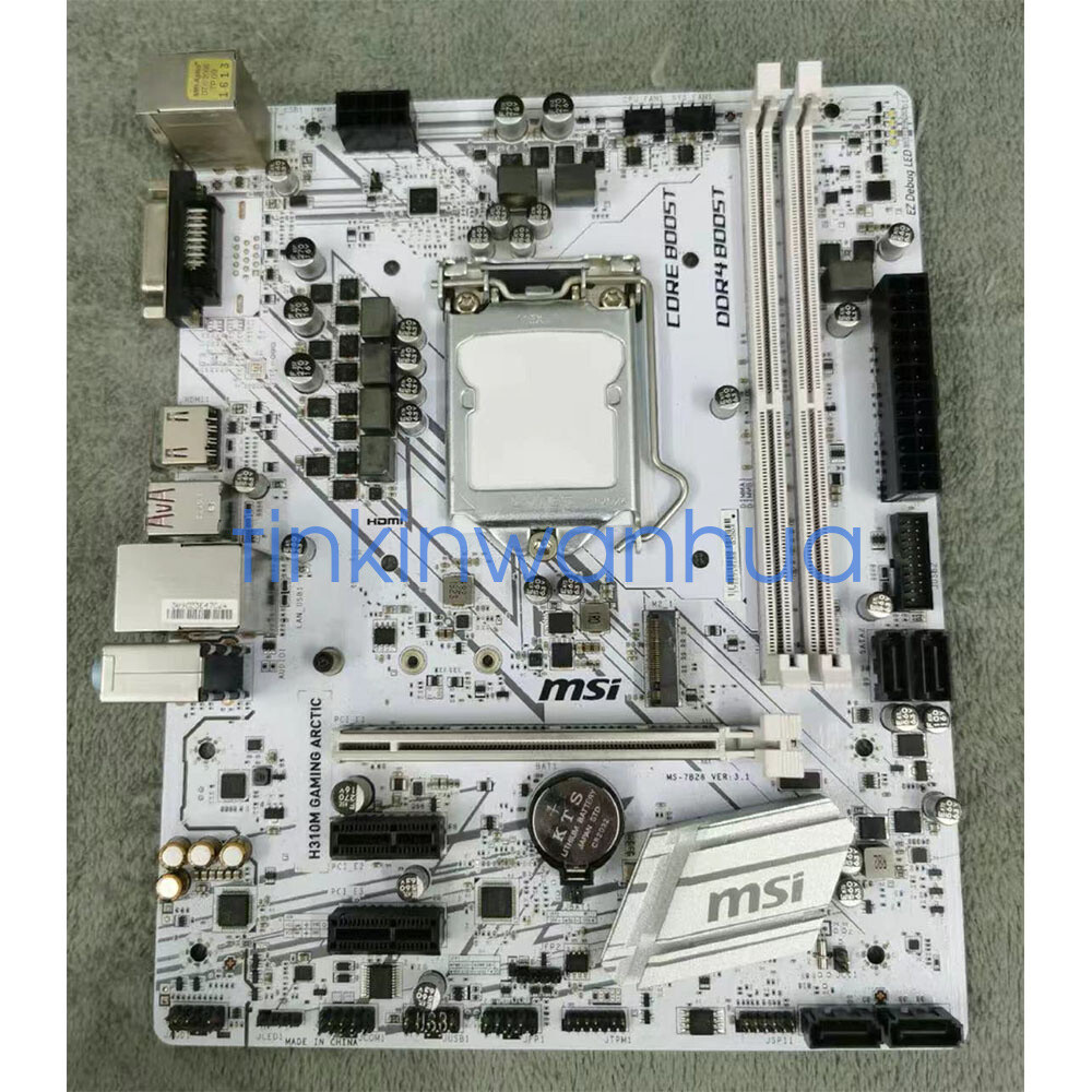 Msi H310 Gaming Msi H310 H310m Gaming Arctic H310 Motherboard