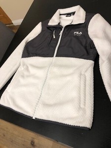 fila white jacket womens