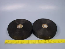 *QTY 2 Rolls of DiversiTech 710-100 1-3/4-inch x 100 Ft. Black Woven Duct Straps