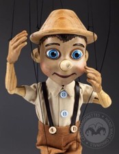 Amazing marionette Pinocchio in retro style - Handmade puppet