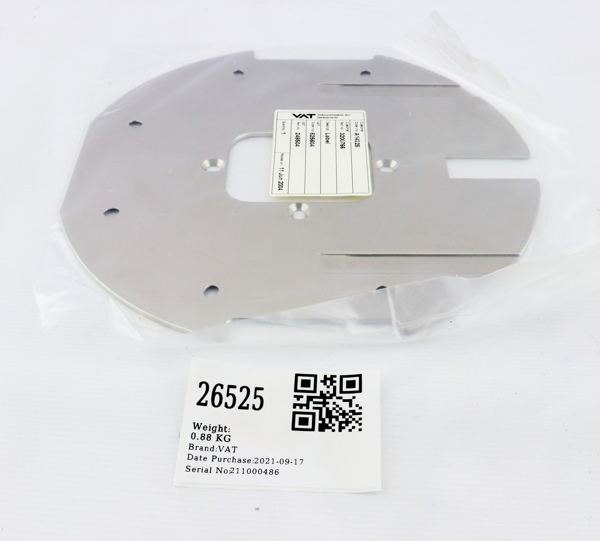 26525 VAT PLATE 248504 | eBay
