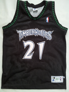 vintage timberwolves jersey