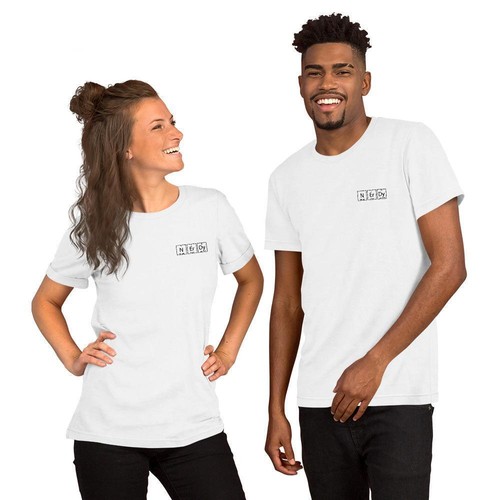 Nerdy Embroidered Short-Sleeve Unisex T-Shirt - Picture 5 of 17