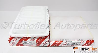 Toyota Camry Sienna Solara Engine Air Filter & Cabin Filter